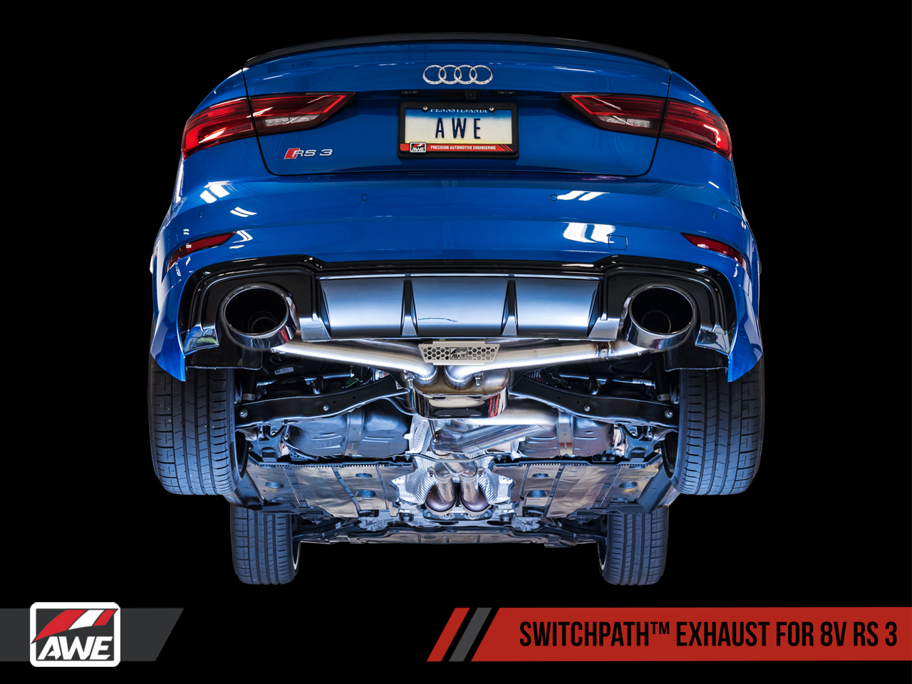 Exhaust RS38V of AWE TUNING JAPAN