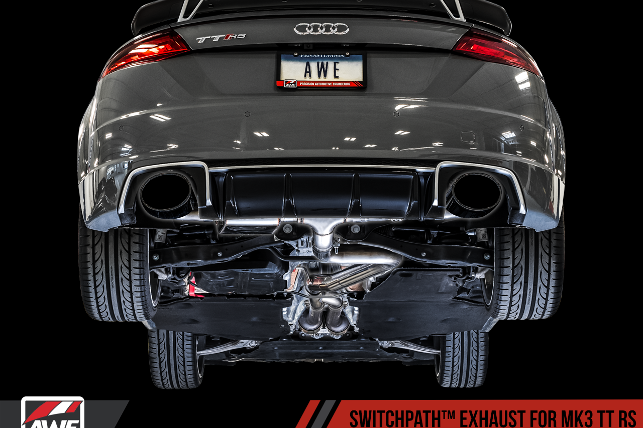 Exhaust TTRS8S of AWE TUNING JAPAN