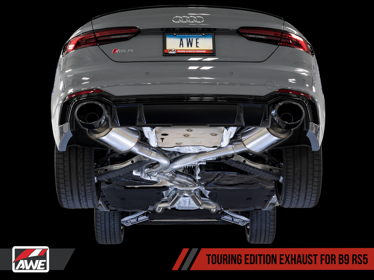 Exhaust RS5B9 of AWE TUNING JAPAN