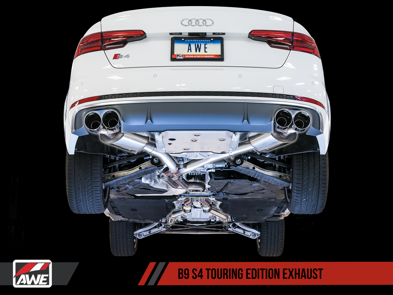 Exhaust S4B9 of AWE TUNING JAPAN